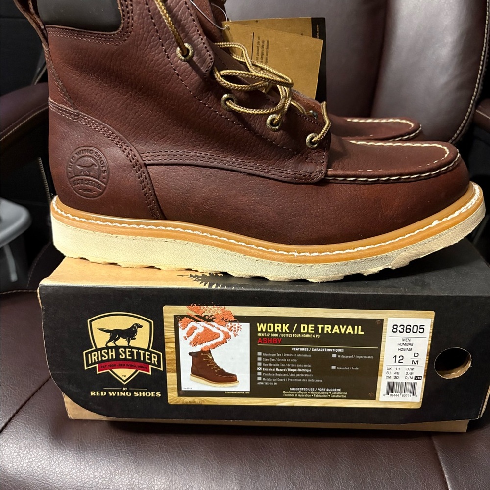 Ash Men's Work Boots - Brown